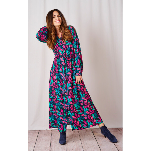 Luella Margot Maxi Dress Navy available from top UK stockist colmershill.com