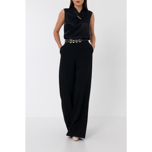 Elif Köse High Neck Blouse Black available from top UK stockist colmershill.com