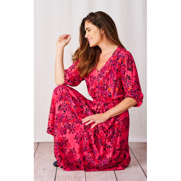 Luella Odette Floral Dress Pink available from top UK stockist colmershill.com