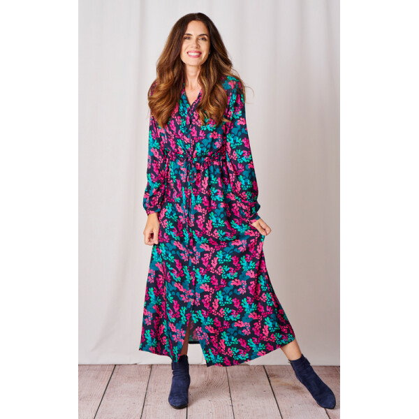 Luella Margot Maxi Dress Navy available from top UK stockist colmershill.com