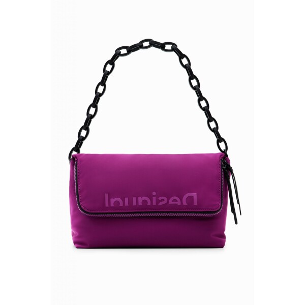 Disigual Large Plain Bag Purple available from top UK stockist colmershill.com