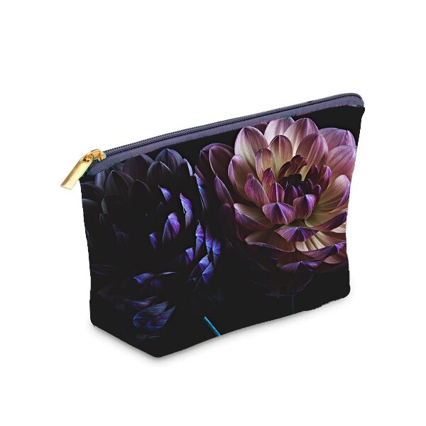 From My Mother's Garden Small Makeup Bag Deep as Dahlias available from top UK stockist colmershill.com