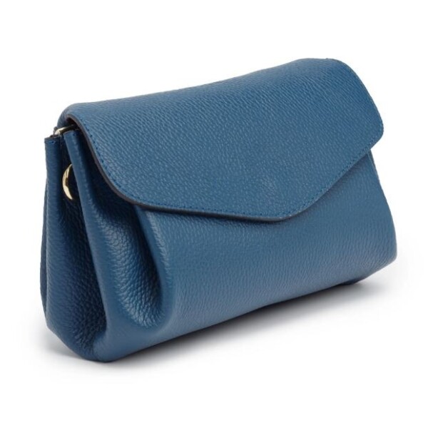 Elie Beaumont Crossbody Handbag Oxford Blue available from top UK stockist colmershill.com