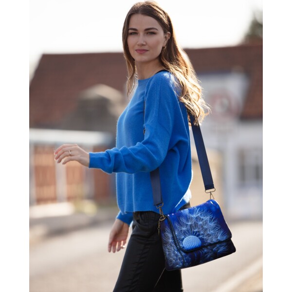 From My Mother's Garden Canvas Messenger Handbag Wishes available from top UK stockist colmershill.com