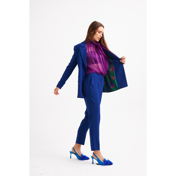 Elif Köse Tailored Jacket Cobalt Blue available from top UK stockist colmershill.com
