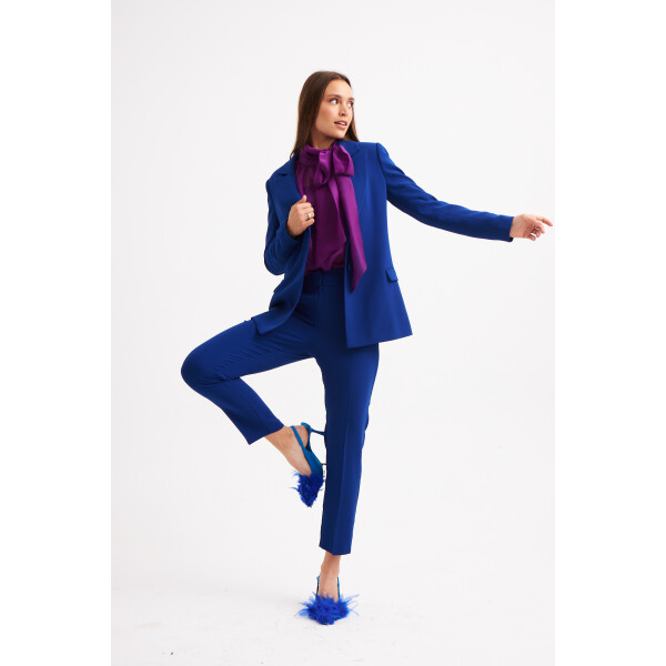 Elif Köse Tailored Trouser Cobalt Blue available from top UK stockist colmershill.com
