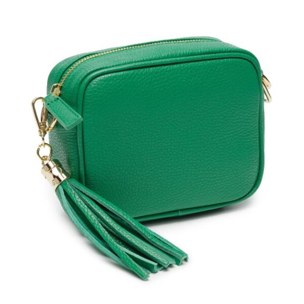 Elie Beaumont Mini Crossbody Handbag Emerald available from top UK stockist colmershill.com