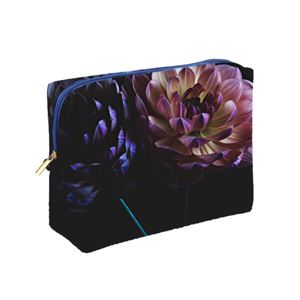 From My Mother’s Garden Large Makeup Bag Deep as Dahlias available from top UK stockist colmershill.com