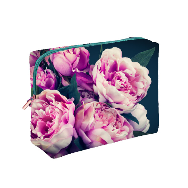 From My Mother’s Garden Large Make Up Bag Pink Peonies available from top UK stockist colmershill.com