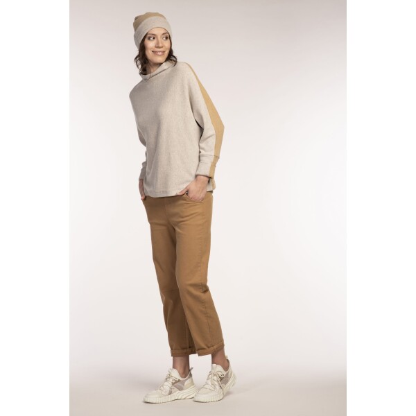 Simclan Bicolour Jumper Toffee/Hazelnut available from top UK stockist colmershill.com