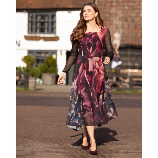 From My Mother's Garden Tulle Dress Jewel Hydrangea available from top UK stockist colmershill.com