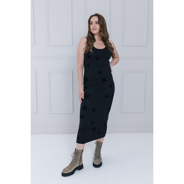 A Postcard From Brighton Nancee Midaxi Dress Black available from top UK stockist colmershill.com