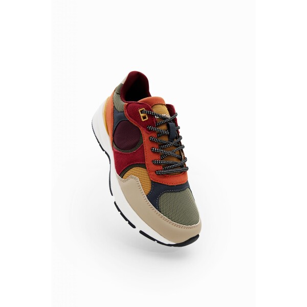 Desigual Patchwork Trainers Tutti Frutti available from top UK stockist colmershill.com