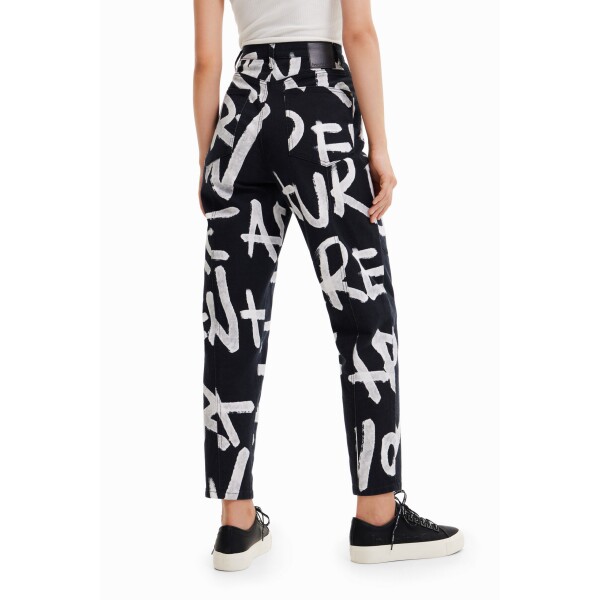 Desigual Manifesto Trousers Black available from top UK stockist colmershill.com