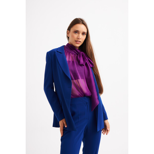 Elif Köse Sheer Blouse Magenta available from top UK stockist colmershill.com