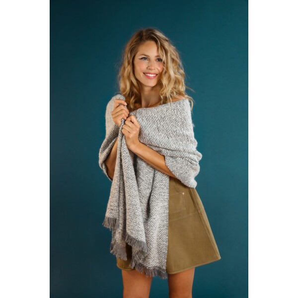 Powder Orla Cosy Scarf Slate available from top UK stockist colmershill.com