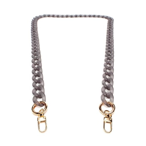 Elie Beaumont Crossbody Strap Grey Acetate available from top UK stockist colmershill.com