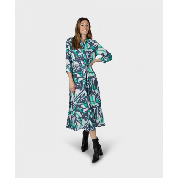 Sandwich Long Woven Dress Moonbeam available from top UK stockist colmershill.com