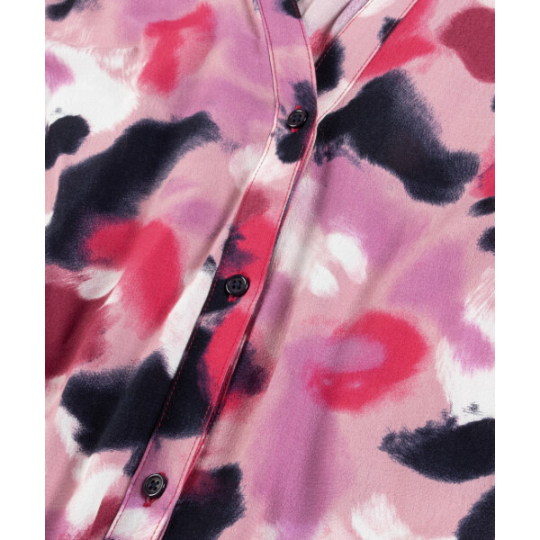 Sandwich Long Woven Dress Foxglove available from top UK stockist colmershill.com