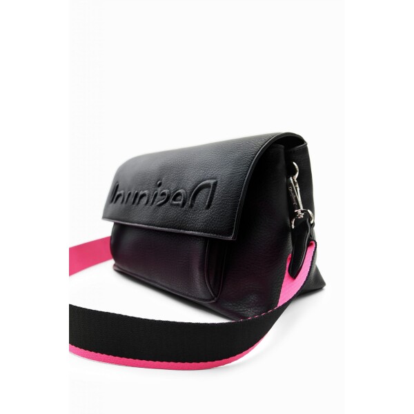 Desigual Lacroix Handbag Fuchsia available from top UK stockist colmershill.com