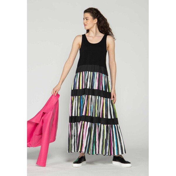 Luukaa Water Sleeveless Dress Black available from top UK stockist colmershill.com