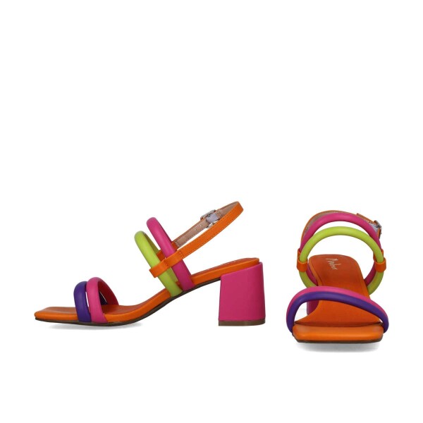 Menbur Block Sandals Multicolour available from top UK stockist colmershill.com