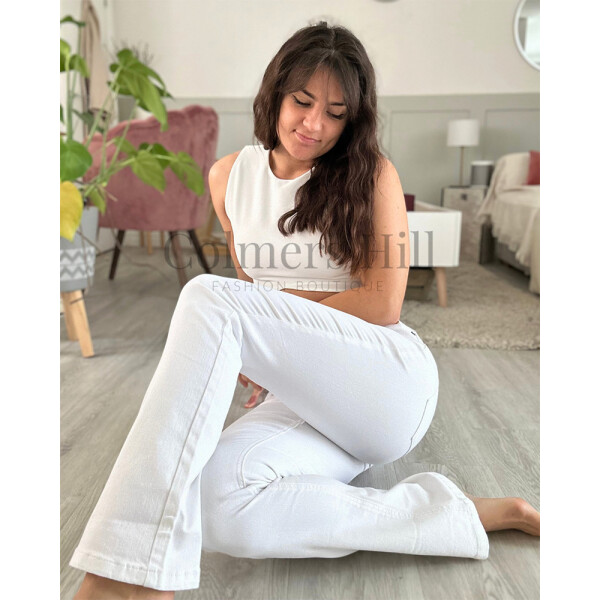 Red Button Babette Trousers White available from top UK stockist colmershill.com