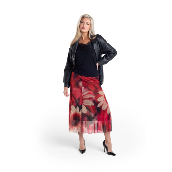 From My Mother's Garden Dahlia Fire Tulle Skirt available from top UK stockist colmershill.com