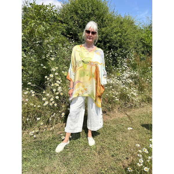 Yavi Abstract Floral Tunic available from top UK stockist colmershill.com