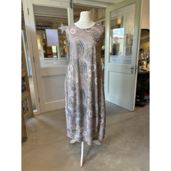 Out of Xile Bell Hem Dress Sand available from top UK stockist colmershill.com