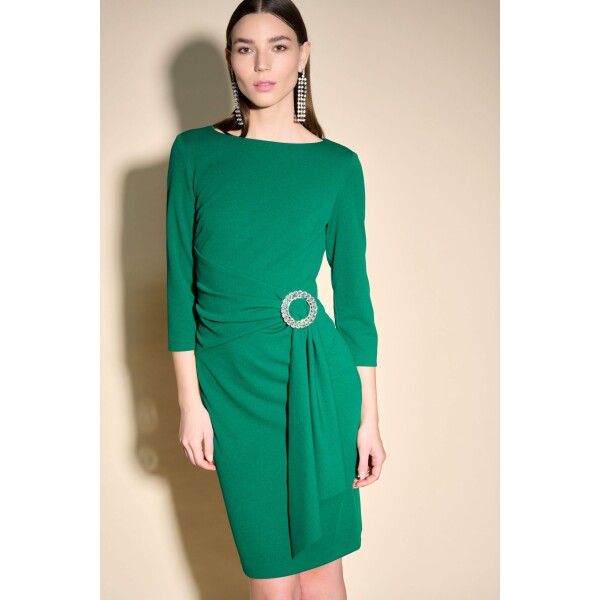 Joseph Ribkoff Dress True Emerald available from top UK stockist colmershill.com