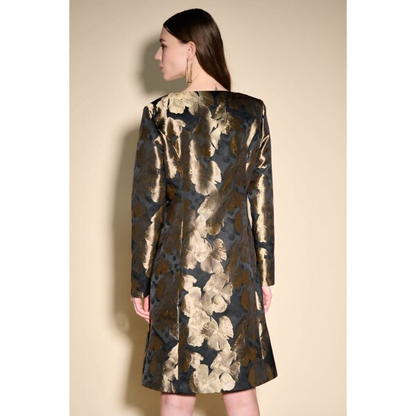 Joseph Ribkoff Gold Leaf Duster Coat available from top UK stockist colmershill.com