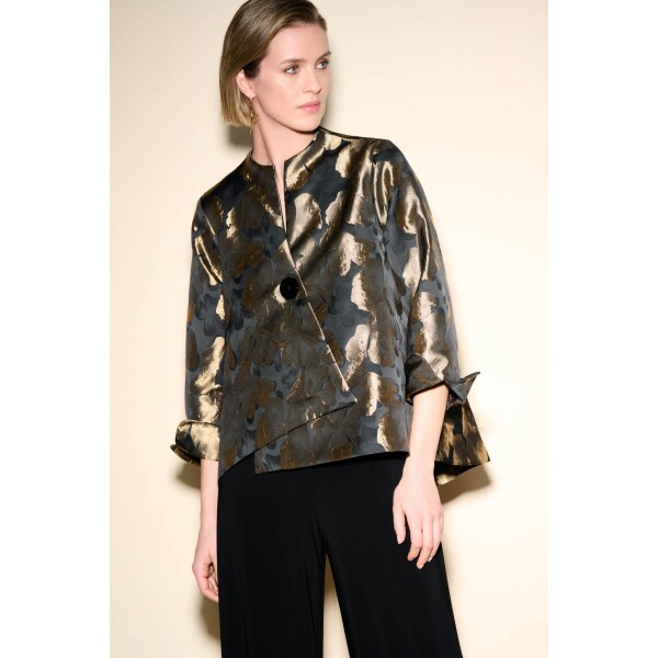Joseph Ribkoff Gold Leaf Jacket available from top UK stockist colmershill.com