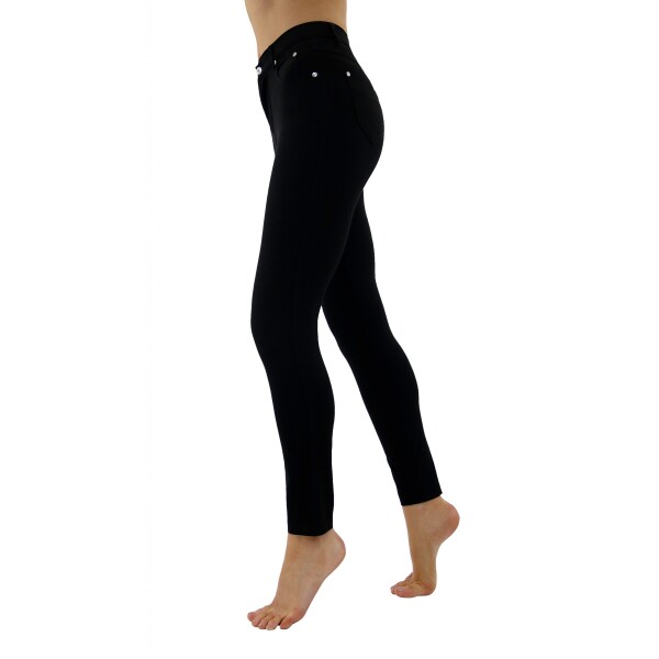 Marble 7/8 Jeans Black available from top UK stockist colmershill.com