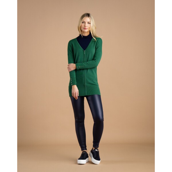 Marble Zip Through Cardigan Green available from top UK stockist colmershill.com