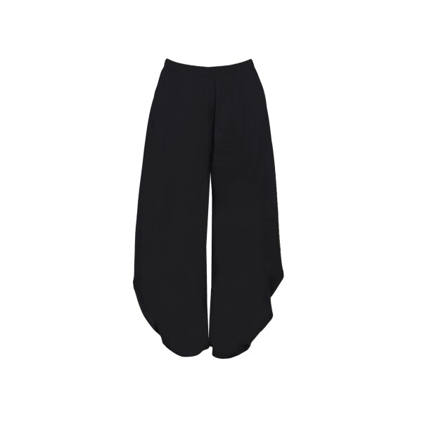 Luukaa Waterfall Hem Trousers Black available from top UK stockist colmershill.com