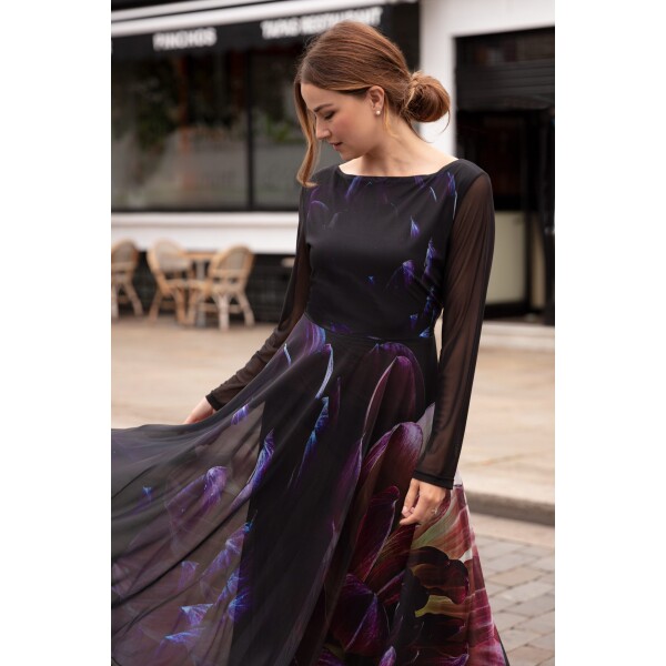 From My Mother's Garden Tulle Dress Deep As Dahlia available from top UK stockist colmershill.com