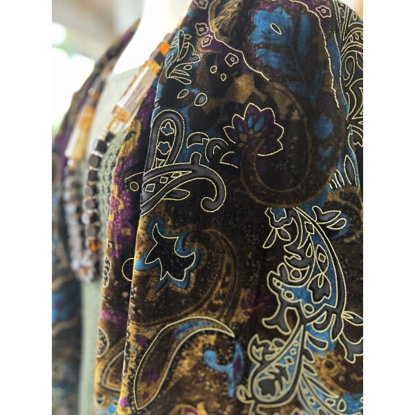 Out of Xile Velvet Wrap Brown available from top UK stockist colmershill.com