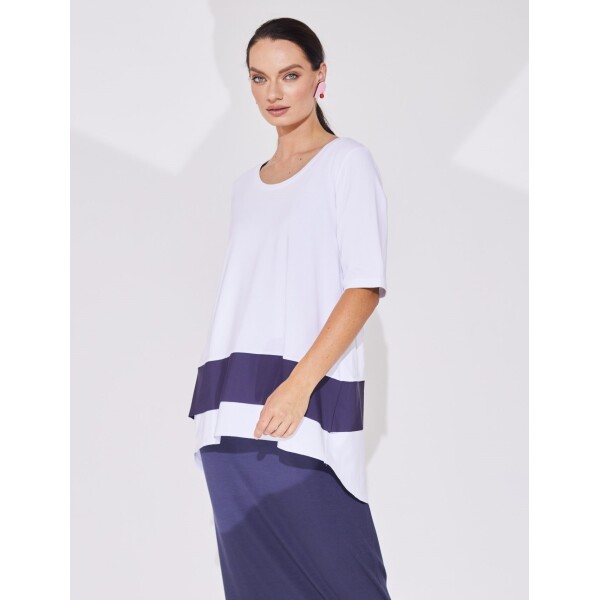 Naya Contrast Jersey Top available from top UK stockist colmershill.com