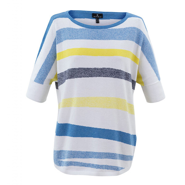 Marble striped top in powder blue 7462_213 available from Colmershill.com