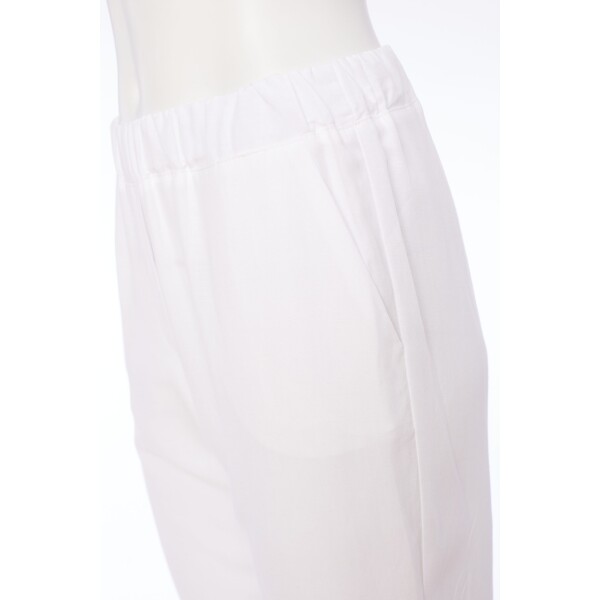Naya Turn Up Trouser White available from top UK stockist colmershill.com