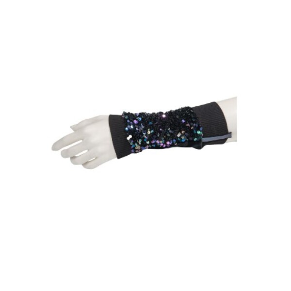 Beate Heymann Gauntlets Black Purple available from top UK stockist colmershill.com
