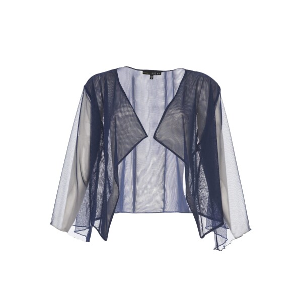 Kozan Tulle Jacket in black tulle is the perfect little cover-up for the summer. Available from UK stockist, Colmershill.com