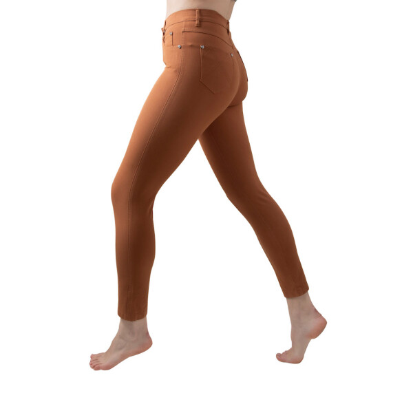 Marble 7/8 trousers jeans in rust 2400-224