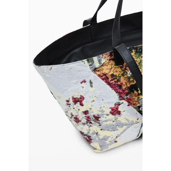Desigual Poster Lacroix Bag in a beautiful tapestry style print designed by M. Christian Lacroix