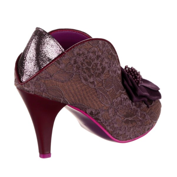 Bed of Roses Moonlit Serenade High Heels in purple