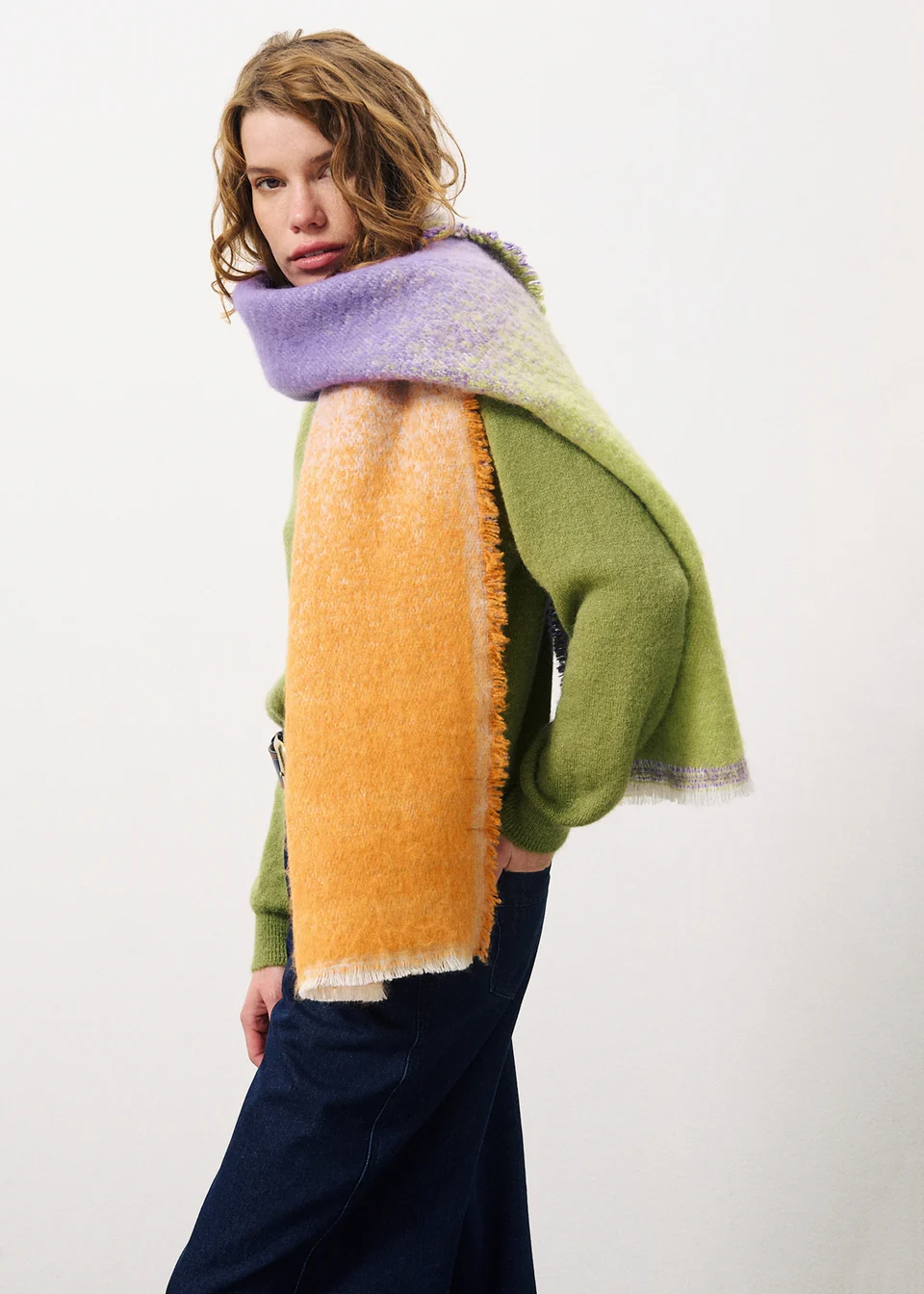 Frnch Winnie Scarf Multicolour 24029