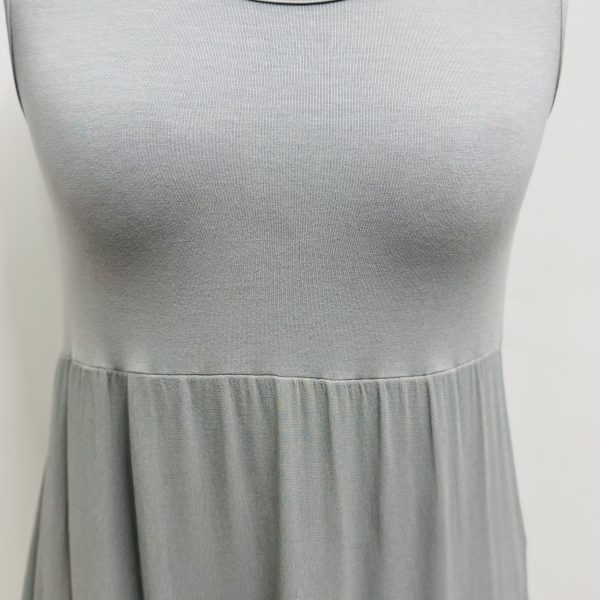 Out of Xile Bubble Dress in Silver Grey