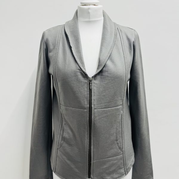 Elsewhere Zip Jacket Ash Silver