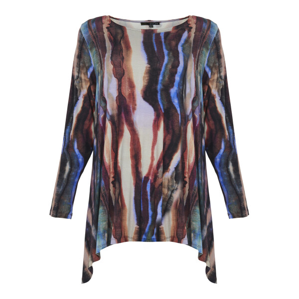 Kozan Jersey Tunic Top TS-4857 in the Theros print